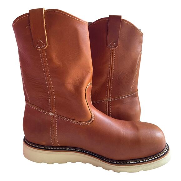 Thorogood Work Boots 11" Wellington Men's 11.5D Steel Toe, EH Leather 804-4205 - Picture 6 of 11